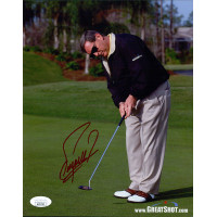 Fuzzy Zoeller PGA Golfer Signed 8x10 Glossy Photo JSA Authenticated Fuzzy Zoeller PGA Golfer Signed 8x10 Glossy Photo JSA Authenticated