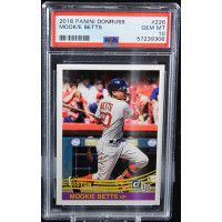 Mookie Betts Boston Red Sox 2019 Panini Donruss Card #226 PSA 10 Gem Mint