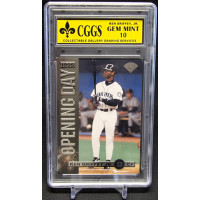Ken Griffey Jr. Seattle Mariners 1995 Leaf Opening Day Card #4 CGGS 10 Gem Mint