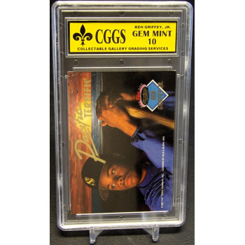 Ken Griffey Jr. Darryl Strawberry 1993 Topps Stadium Club CGGS 10 Gem Mint
