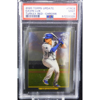 Gavin Lux LA Dodgers 2020 Topps Update Turkey Red Chrome Card #TRC-8 PSA 9 Mint