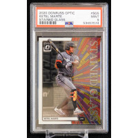 Ketel Marte Diamondbacks 2020 Donruss Optic Stained Glass Card #SG-5 PSA 9 Mint