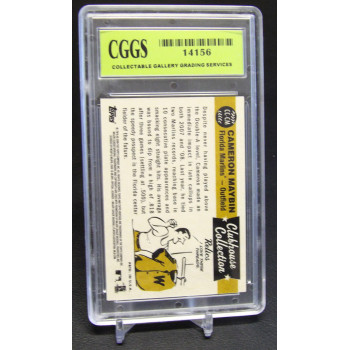 Cameron Maybin 2009 Topps Heritage Clubhouse Collection Card #CC-CM CGGS 10