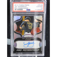 Joe Musgrove Pirates Signed 2019 Panini Prizm Pro Penmanship Card #PP-JM PSA 10