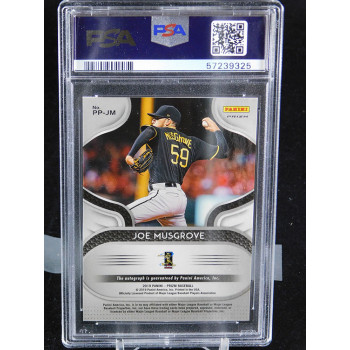 Joe Musgrove Pirates Signed 2019 Panini Prizm Pro Penmanship Card #PP-JM PSA 10