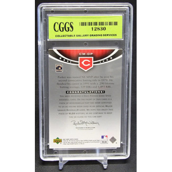 Dave Parker 2007 Upper Deck Sweet Spot Classic Card #CM-DP CGGS 10 Gem Mint