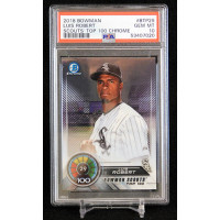 Luis Robert White Sox 2018 Bowman Chrome Scouts Top 100 Card #BTP29 PSA 10