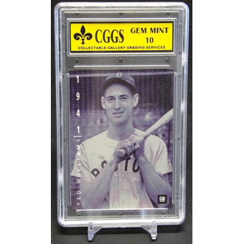 Ted Williams 1994 Upper Deck GM The American Epic Card #9 CGGS 10 Gem Mint