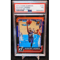 Markieff Morris 2015-16 Panini Donruss Status Die-Cut Card #102 1/11 PSA 7 NM