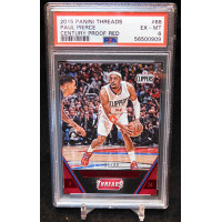 Paul Pierce 2015-16 Panini Threads Century Red Card #88 1/99 PSA 6 EX-NM