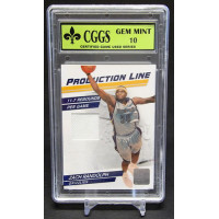 Zach Randolph 2010-11 Donruss Production Line Materials Card #23 /399 CGGS 10