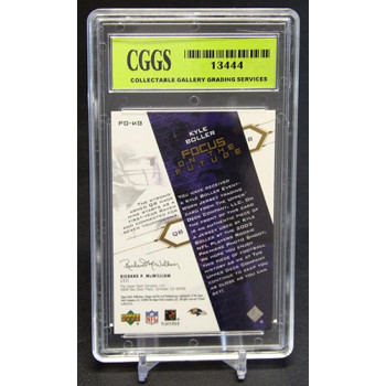 Kyle Boller 2004 Upper Deck Reflections Focus On The Future Card #FO-KB CGGS 10