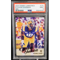 K'Lavon Chaisson 2020 Panini Luminance Red Rookie Card #141 06/25 PSA 9 Mint RC