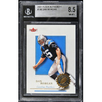 Dan Morgan Carolina Panthers 2001 Fleer Authority #148 Beckett 8.5 NM-MT