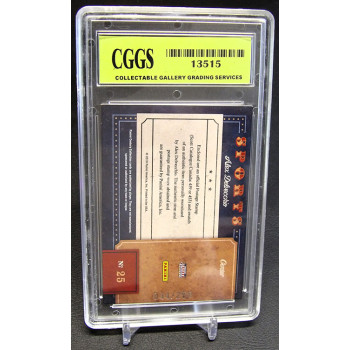 Alex Delvecchio 2010 Panini Century Collection Stamp Materials Card /250 CGGS 10