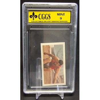 Lynn Davies 1979 Brooke Bond Olympic Greats Card #13 CGGS 9 Mint