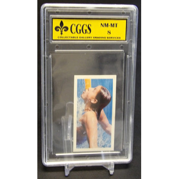 Kornelia Ender 1979 Brooke Bond Olympic Greats Card #30 CGGS 8 Near Mint