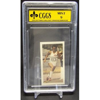 Alberto Juantorena 1979 Brooke Bond Olympic Greats Card #10 CGGS 9 Mint