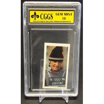 Jean-Claude Killy 1979 Brooke Bond Olympic Greats Card #37 CGGS 10 Gem Mint