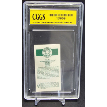 Jean-Claude Killy 1979 Brooke Bond Olympic Greats Card #37 CGGS 10 Gem Mint