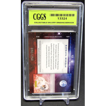 Barbara Morgan 2010 Panini Century Collection 5 Cent Stamp Materials 250 CGGS 10