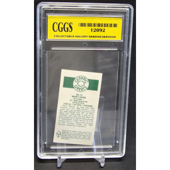 Mary Rand 1979 Brooke Bond Olympic Greats Card #14 CGGS 9 Mint