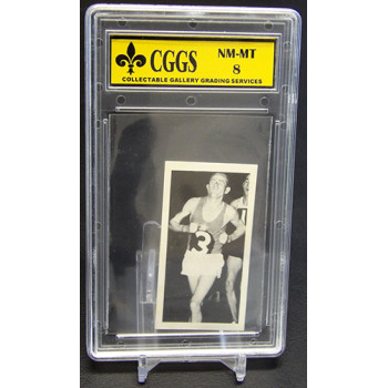 Emil Zatopek 1979 Brooke Bond Olympic Greats Card #2 CGGS 8 Near Mint