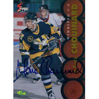 Marc Chouinard Signed 1995 Classic 5 Sport Card