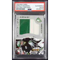 Gerald Coleman Signed 2005-06 ITG Heroes & Prospects Jersey Patch GUJ-51 PSA
