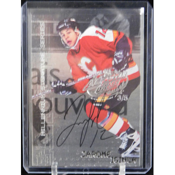 Jarome Iginla Signed 1999-00 ITG Millennium Signature Series 2004 All-Star 39 /5