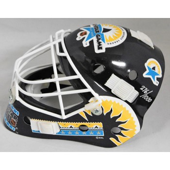 Guy Hebert Signed 1997 San Jose All-Star Mini Helmet JSA Authenticated