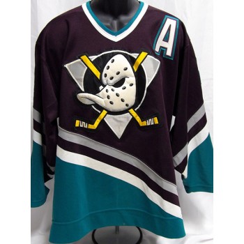 Bobby Dollas Anaheim Ducks Signed CCM Authentic Jersey JSA Authenticated