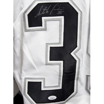 Stephane Fiset Signed Los Angeles Kings CCM Authentic Jersey JSA Authenticated