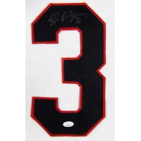 Ed Belfour Chicago Blackhawks Signed Jersey Number JSA Authenticated