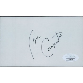 Bobby Carpenter Washington Capitals Signed 3x5 Index Card JSA Authenticated Bobby Carpenter Washington Capitals Signed 3x5 Index Card JSA Authenticated