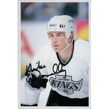 Mike Donnelly Los Angeles Kings Signed 4x6 Postcard JSA Authenticated Mike Donnelly Los Angeles Kings Signed 4x6 Postcard JSA Authenticated