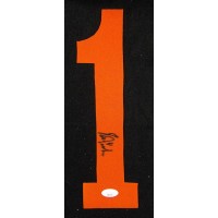 Grant Fuhr Edmonton Oilers Signed Jersey Number JSA Authenticated