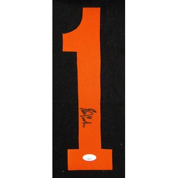 Grant Fuhr Edmonton Oilers Signed Jersey Number JSA Authenticated