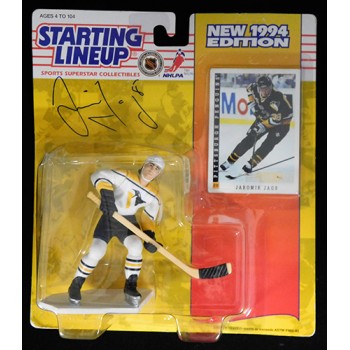 Jaromir Jagr Pittsburgh Penguins Signed 1994 Starting Lineup JSA Authenticated