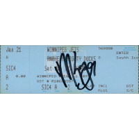 Paul Kariya Anaheim Mighty Ducks Signed 1st NHL Goal Ticket JSA Authenticated Paul Kariya Anaheim Mighty Ducks Signed 1st NHL Goal Ticket JSA Authenticated