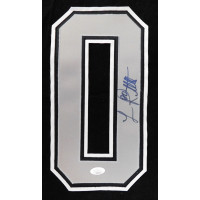 Luc Robitaille Los Angeles Kings Signed Silver Jersey Number JSA Authenticated