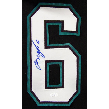 Vitaly Vishnevski Anaheim Mighty Ducks Signed Jersey Number JSA Authenticated