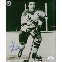 Andy Bathgate New York Rangers Signed 8x10 Glossy Photo JSA Authenticated