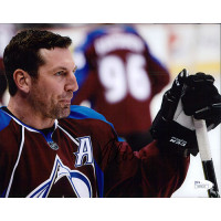 Francois Beauchemin Colorado Avalanche Signed 8x10 Matte Photo JSA Authenticated