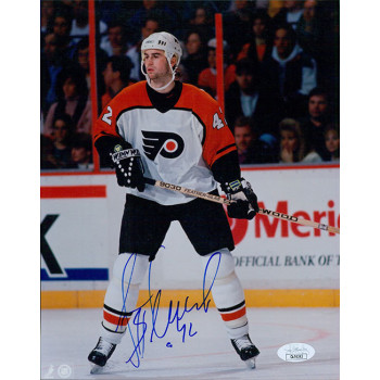 Josef Beranek Philadelphia Flyers Signed 8x10 Glossy Photo JSA Authenticated
