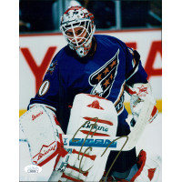 Jim Carey Washington Capitals Signed 8x10 Glossy Photo JSA Authenticated