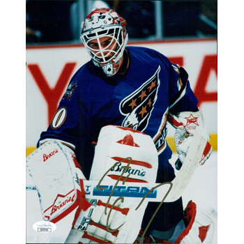 Jim Carey Washington Capitals Signed 8x10 Glossy Photo JSA Authenticated