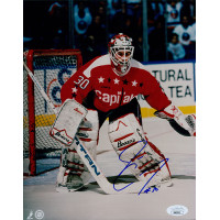 Jim Carey Washington Capitals Signed 8x10 Glossy Photo JSA Authenticated