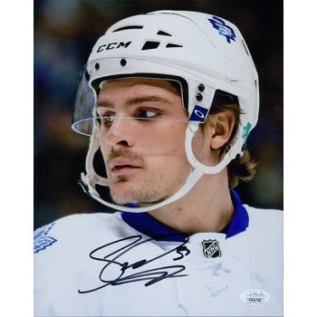 Sam Carrick Toronto Maple Leafs Signed 8x10 Matte Photo JSA Authenticated
