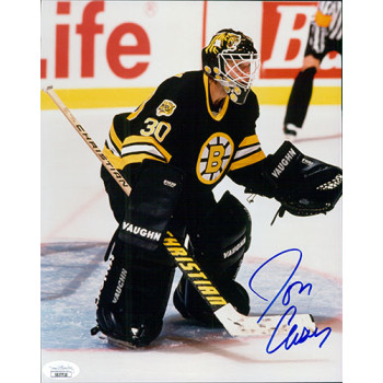 Jon Casey Boston Bruins Signed 8x10 Glossy Photo JSA Authenticated Jon Casey Boston Bruins Signed 8x10 Glossy Photo JSA Authenticated